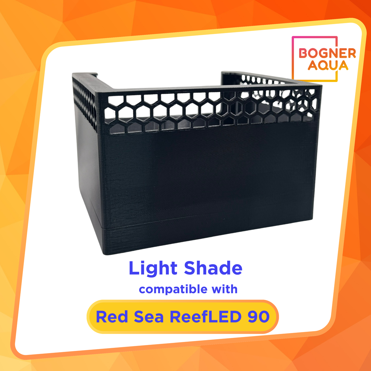 Light shade compatible with Red Sea ReefLED 90 light
