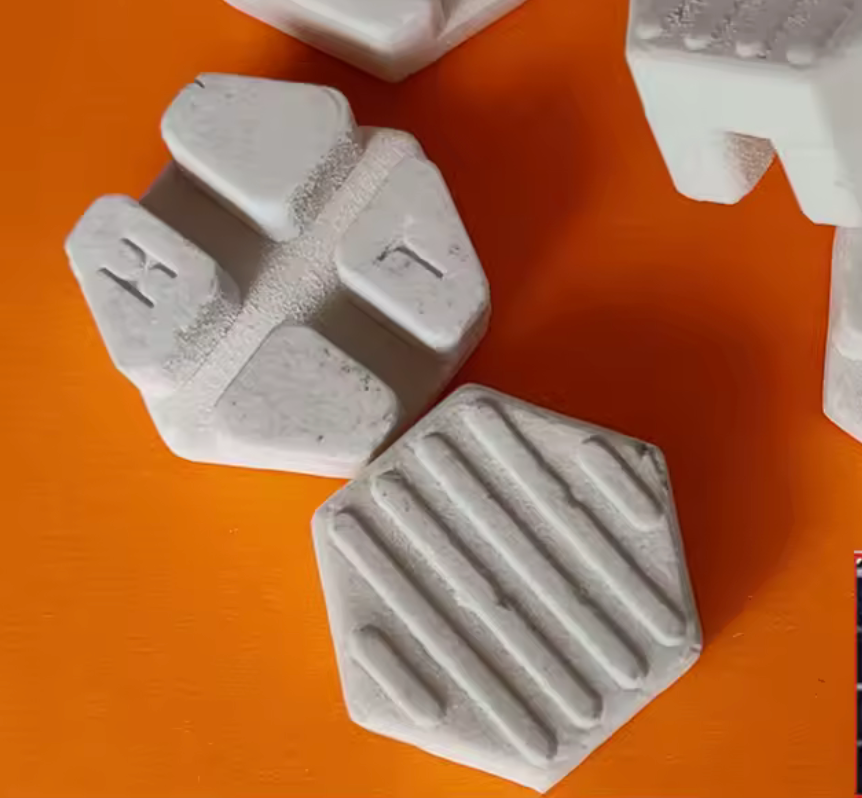 Frag Tiles for Egg Crate Racks