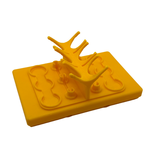 Cuvette drying rack