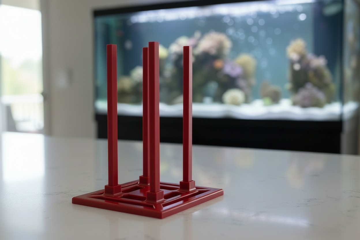 Red bio ball holder 2x2